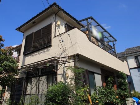 外壁塗装　越谷市　リフォーム